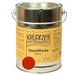 Produktfoto zu Standölfarbe halbfett 2,5l -englischrot-