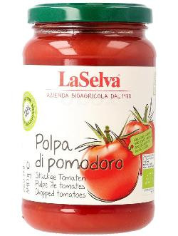 Produktfoto zu Tomatenpolpa ohne Salz stückige Tomaten 340g