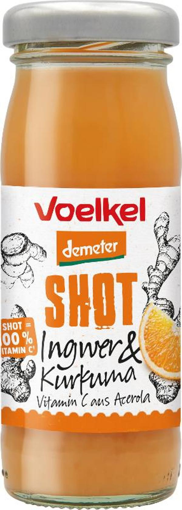 Produktfoto zu Shot Ingwer & Kurkuma, Demeter 95ml