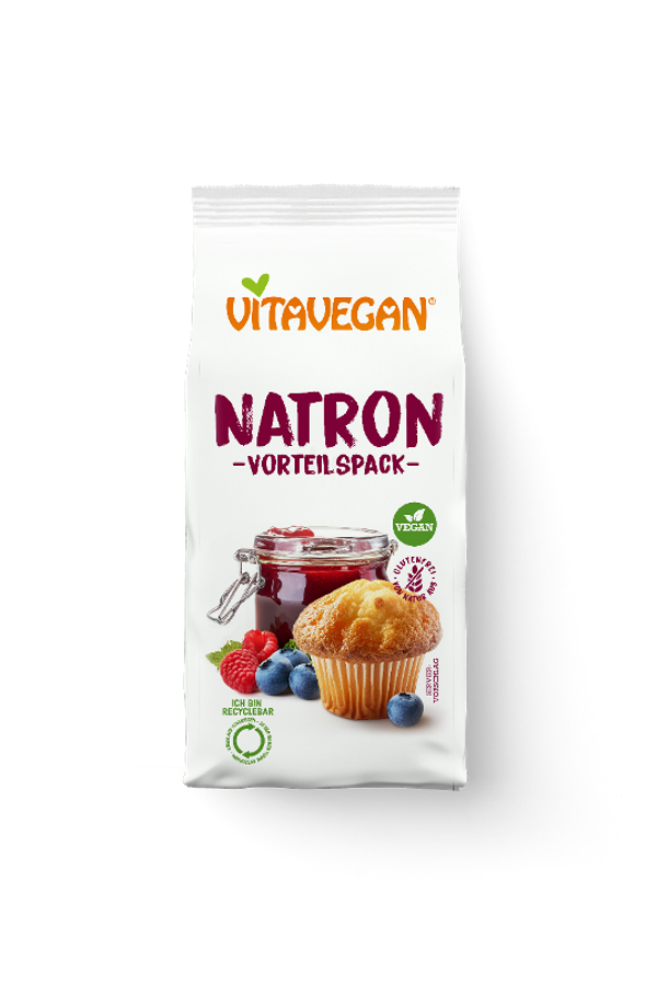 Produktfoto zu Natron, konventionell, Vitavegan (gr.Tüte) 100g