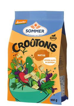 Produktfoto zu Croutons Natur, Demeter (Geröstete Brotwürfel)