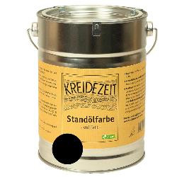 Produktfoto zu Standölfarbe vollfett 2,5l -schwarz-