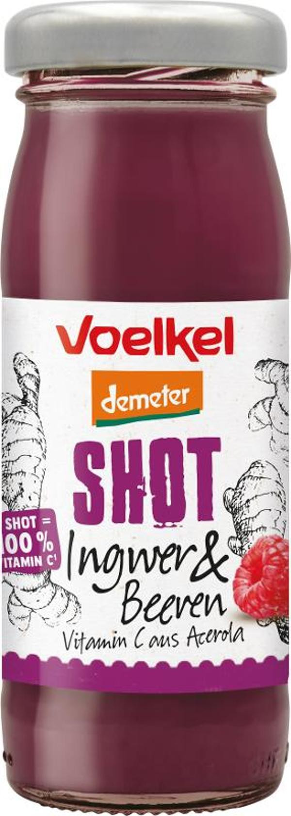 Produktfoto zu Shot Ingwer & Beeren, Demeter 95ml