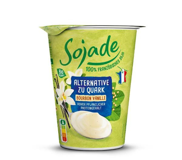 Produktfoto zu Soya Pflanzlicher Quark, Vanille (Sojade) 400g