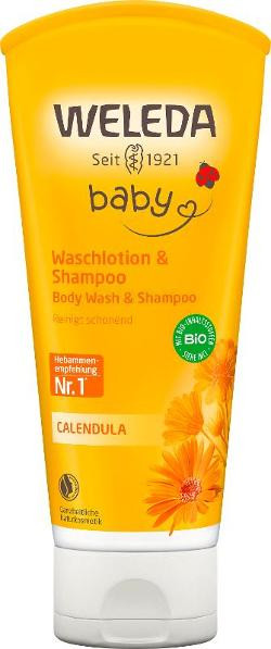 Produktfoto zu Calendula Waschlotion und Shampoo 200ml