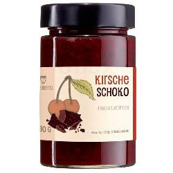 Produktfoto zu Bio-Fruchtaufstrich Kirsche Schoko 230g