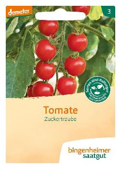 Produktfoto zu Saatgut Tomate Zuckertraube