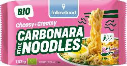 Produktfoto zu Cheesy+Creamy Carbonara Noodles, vegetarisch