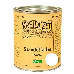 Produktfoto zu Standölfarbe vollfett 0,75l -weiß-