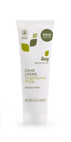 Produktfoto zu Zahncreme Ringelblume Minze ohne Fluorid