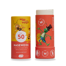 Produktfoto zu Naseweiss - Biene Maja Feste Sonnencreme mit LSF50