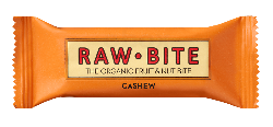 Produktfoto zu RAW BITE Cashew Frucht und Nussriegel 50g