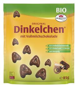 Produktfoto zu Dinkelchen mit Schokolade 32% Dinkelanteil 85g