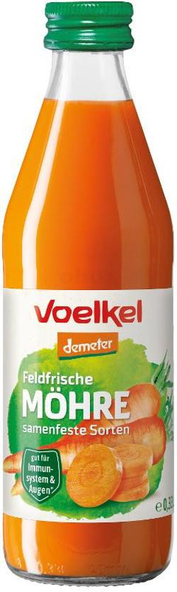 Produktfoto zu Feldfrischer Möhrensaft 0,33