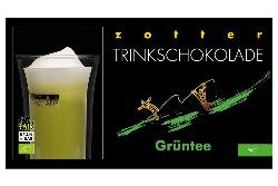 Produktfoto zu Trinkschokolade Grüntee von Zotter