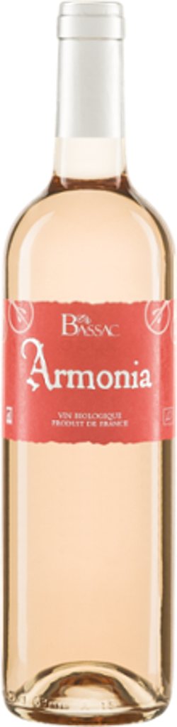 Produktfoto zu Armonia Rosé Bassac, Rosewein trocken 0,75l