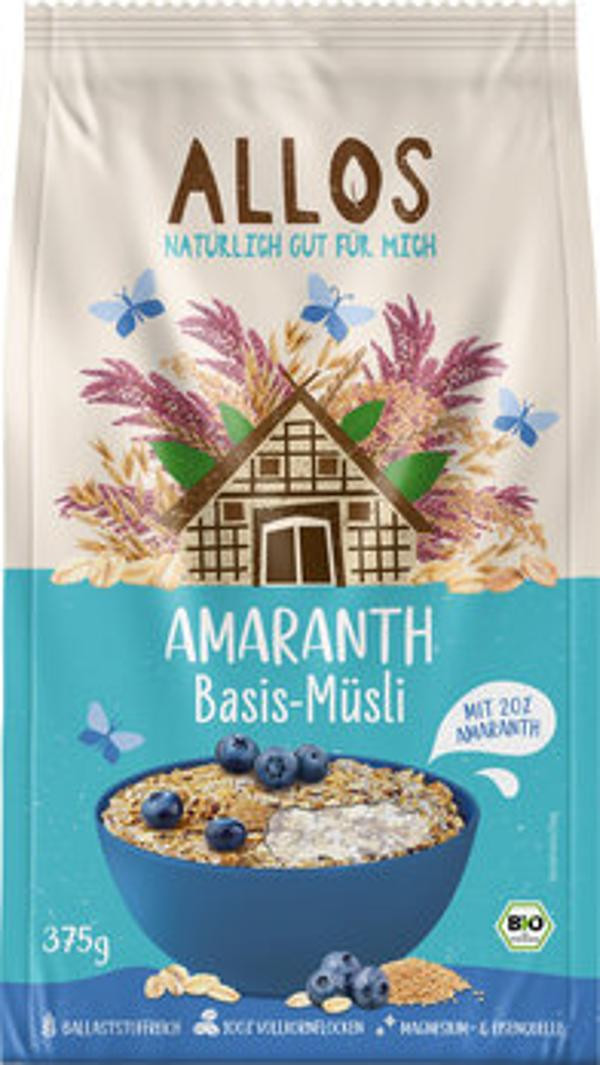 Produktfoto zu Amaranth Müsli Basis 375g