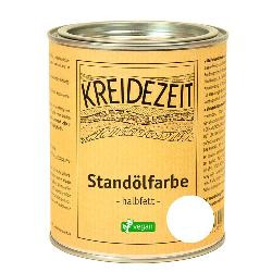 Produktfoto zu Standölfarbe halbfett 0,75l -weiß-