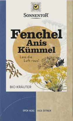 Produktfoto zu Fenchel Anis Kümmel Tee Teebeutel