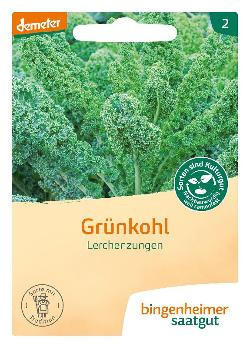 Produktfoto zu Saatgut Grünkohl Lerchenzungen