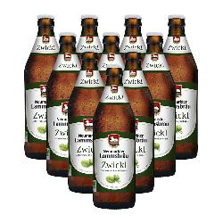 Produktfoto zu Lammsbräu Zwickl Kiste 10x0,5l