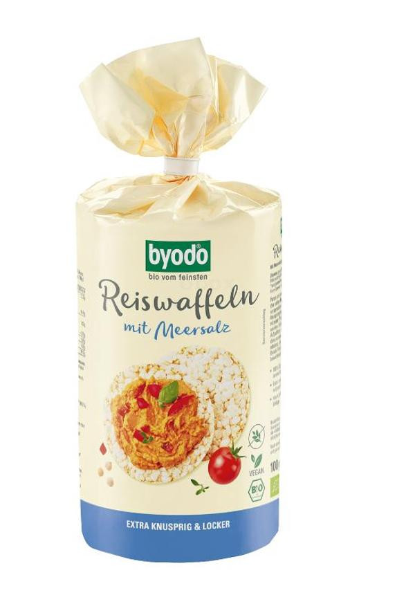 Produktfoto zu Reiswaffeln mit Meersalz 100g