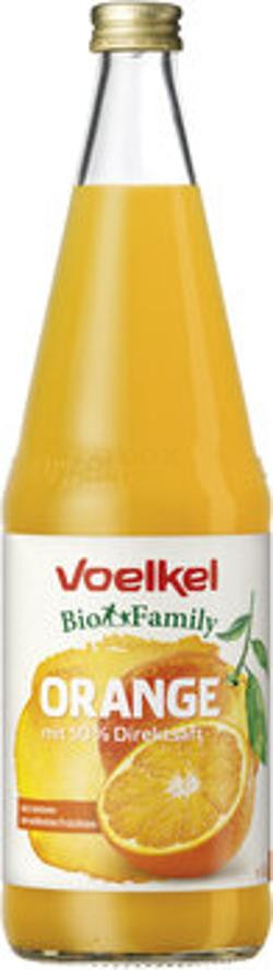 Produktfoto zu Voelkel Bio Family Orange Kiste 6x1l