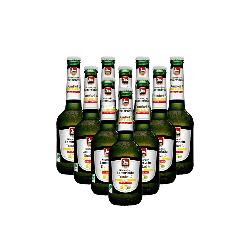 Produktfoto zu Lammsbräu Dunkel & Pure Zitrone Alkoholfrei Kiste 10 x 0,33l