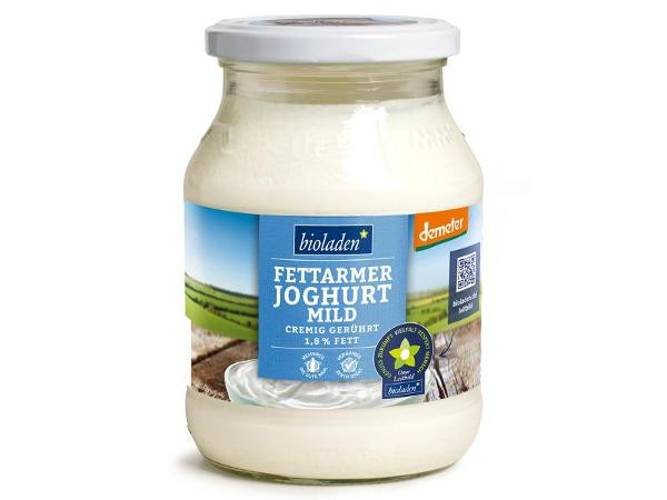 Produktfoto zu b*Demeter Joghurt mild 1,8%, 500g Glas