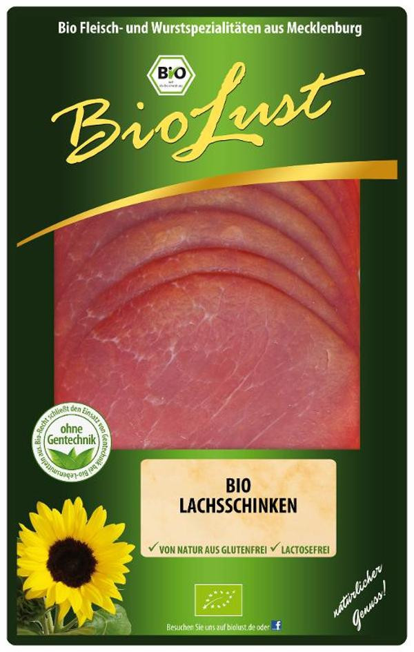 Produktfoto zu Lachsschinken in Scheiben