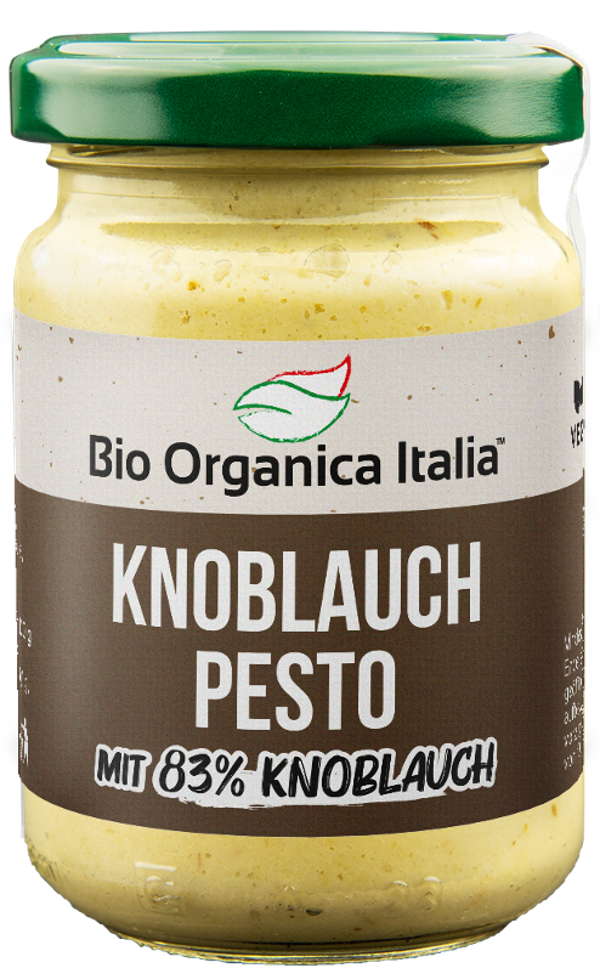 Produktfoto zu Knoblauch Pesto, mit 83% Knoblauch