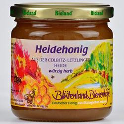 Produktfoto zu Heidehonig Blütenland 500g