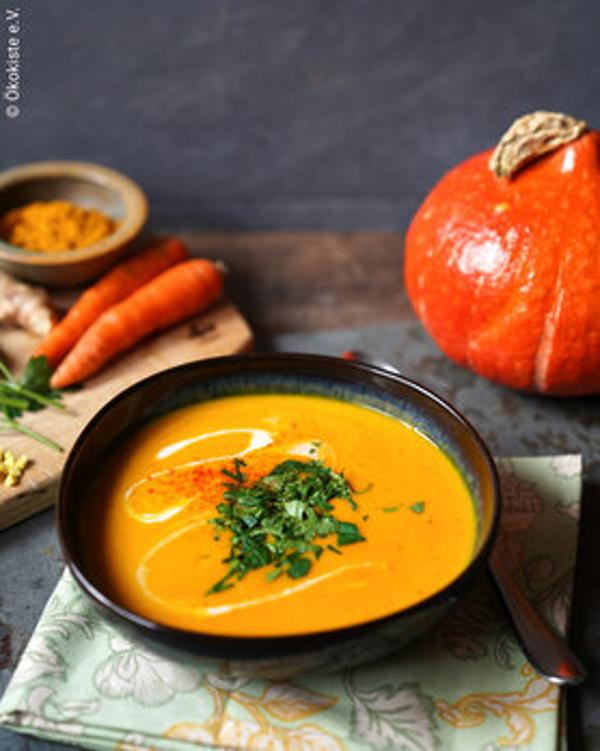 Produktfoto zu Kürbissuppe asiatisch