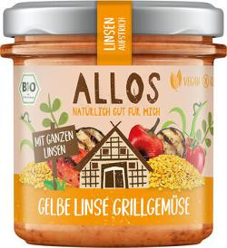 Produktfoto zu Linsen-Aufstrich Gelbe Linse Grillgemüse, vegan