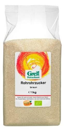 Produktfoto zu Rohrohrzucker braun 1kg