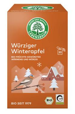 Produktfoto zu Würziger Winterapfel  Aufgussbeutel