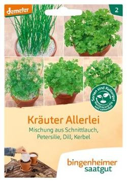 Produktfoto zu Saatgut Kräuter Allerlei- Küchenkräuter