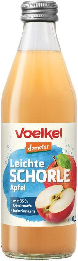 Produktfoto zu Leichte Schorle Apfel, 35% Direktsaft