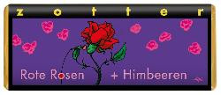 Produktfoto zu Rote Rosen + Himbeeren