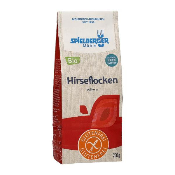 Produktfoto zu Hirseflocken glutenfrei