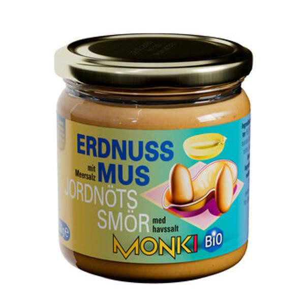 Produktfoto zu Monki Erdnussmus fein (geröstet und gesalzen)