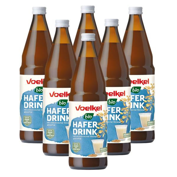 Produktfoto zu Haferdrink Calcium 6x 0,75l MehrwegKiste