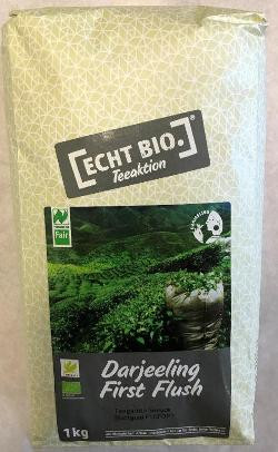 Produktfoto zu Darjeeling First Flush (Schwarztee) 1kg