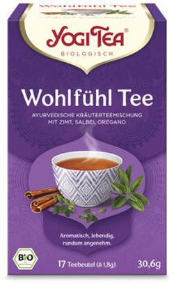 Produktfoto zu YOGI TEA Wohlfühl (Btl 1,8 g) 30,6g