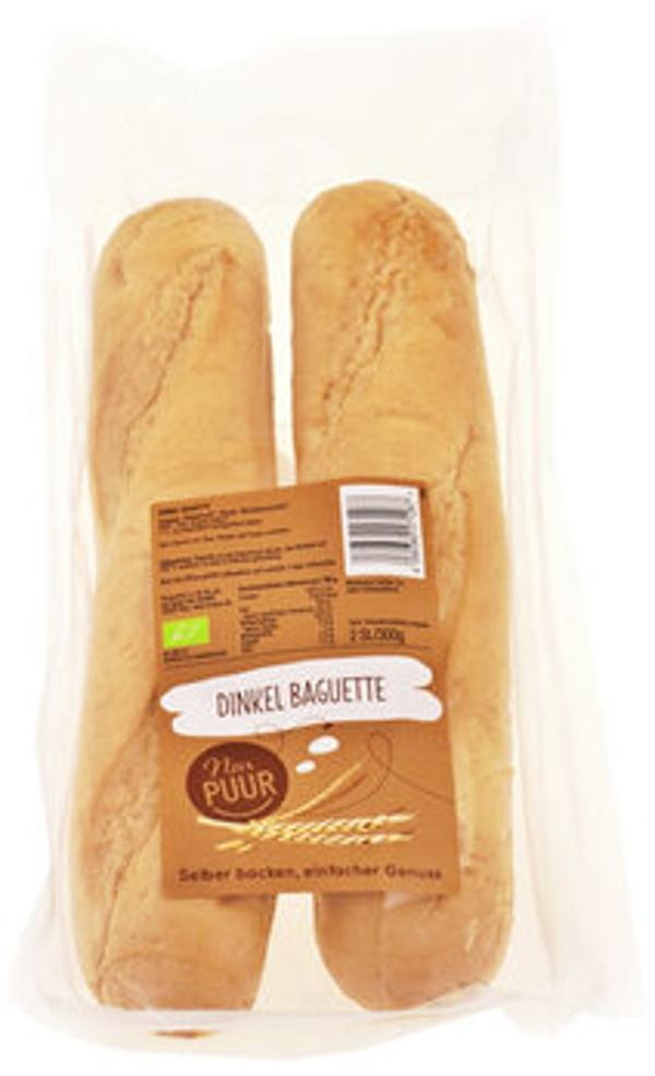 Produktfoto zu Dinkel Baguette Aufbackware