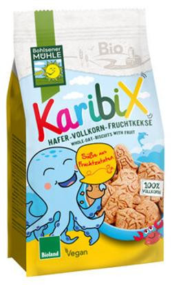 Produktfoto zu Karibix - Hafer-Vollkorn-Fruchtkekse 125g