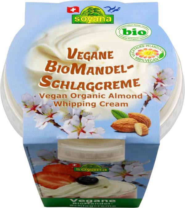 Produktfoto zu Mandel-Schlagcreme, vegan 250g