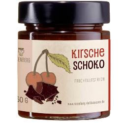 Produktfoto zu Fruchtaufstrich Kirsche Schoko 160g