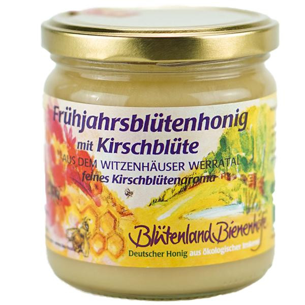 Produktfoto zu Frühjahrsblütenhonig mit Kirschblüte 500g