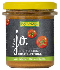 Produktfoto zu jo. Brotaufstrich Tomate-Paprika 140g